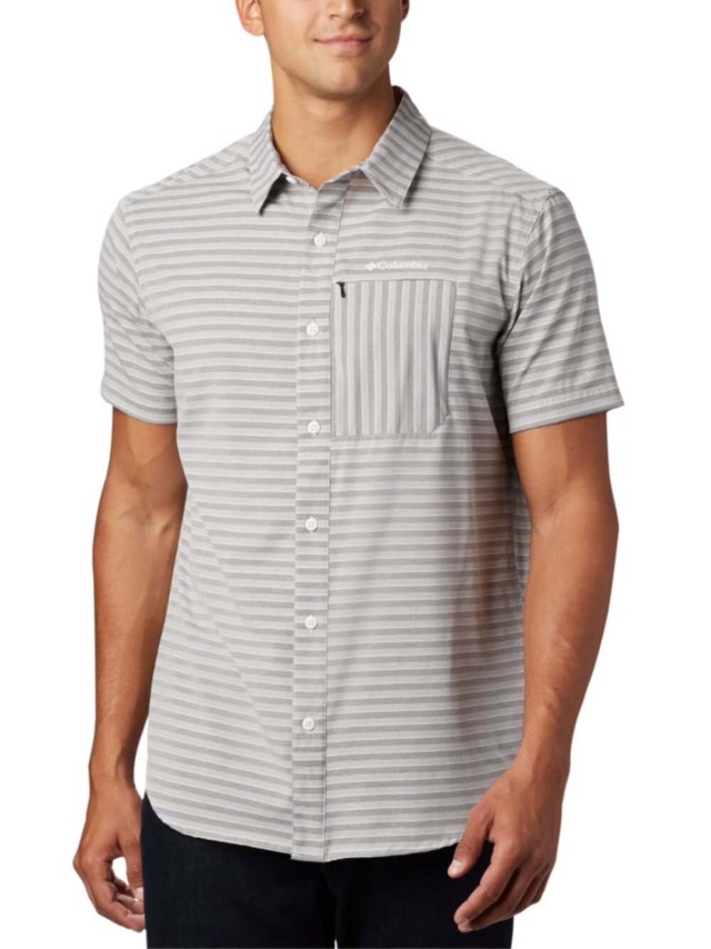 Like New Omni-Shade™ Columbia Mens Twisted Creek Short Sleeve Shirt